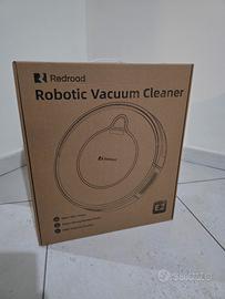 Robot aspirapolvere bianco