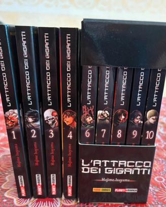 Attack on titan 1-10