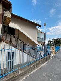 capottina per scala smontata