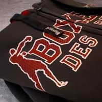 Boxeur des Rues tuta color bordeaux e grigio