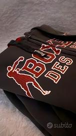 Boxeur des Rues tuta color bordeaux e grigio