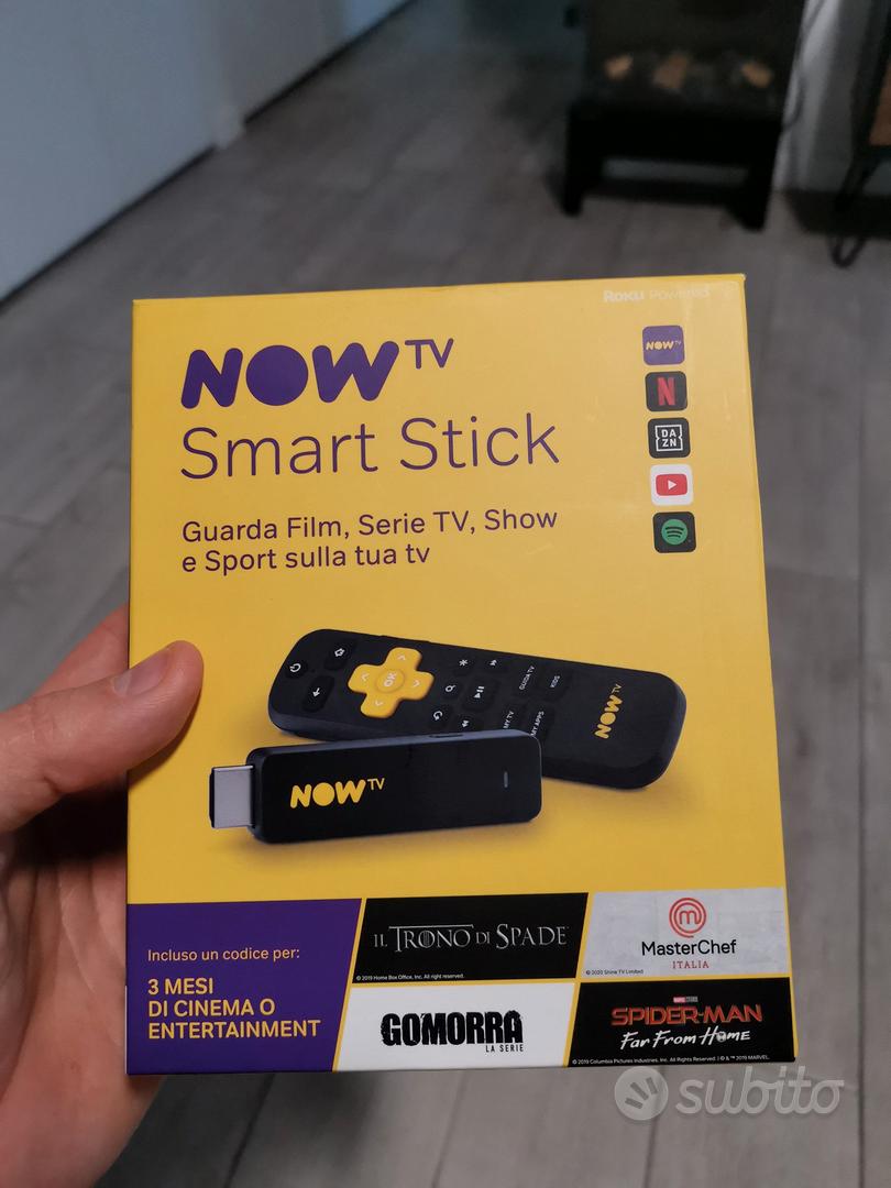 NOW Smart Stick con Sport, Cinema o Intrattenimento in offerta a