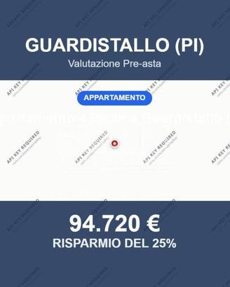 Immobile in asta di 90 m² a Guardistallo