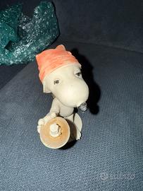 Snoopy raro vintage dipinto a mano