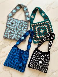 🧶 Set Borse Crochet Handmade