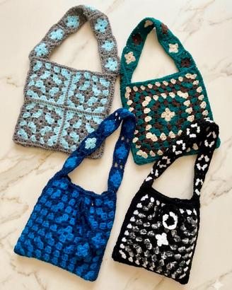 🧶 Set Borse Crochet Handmade