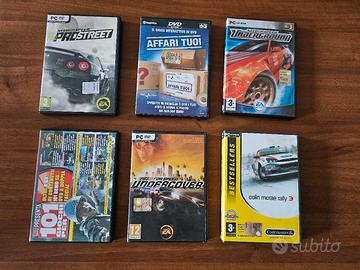 Lotto Giochi PC Need for Speed & Colin McRae