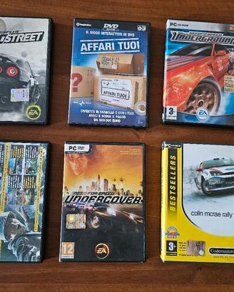 Lotto Giochi PC Need for Speed & Colin McRae