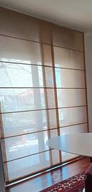 Binario per tende a pannello