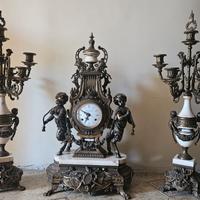 Trittico orologio italiano imperial Luigi XVI 