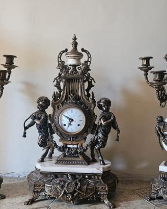 Trittico orologio italiano imperial Luigi XVI 