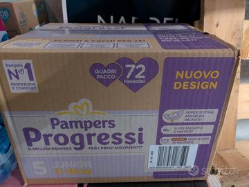 Pannolini pampers progressi 5 misura 72 