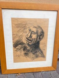 Carlo Sartori disegno originale Trento