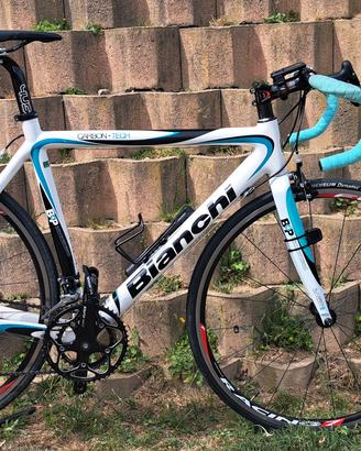 bici da corsa Bianchi CarbonTech 54