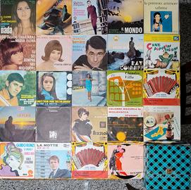 Raccolta dischi in vinile 45 giri anni 60/70