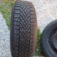 4 cerchi + gomme da neve