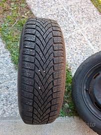 4 cerchi + gomme da neve