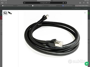 Cavo network Belden Catsnake 6a 4mt