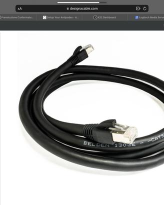 Cavo network Belden 1303E CatSnake 6a 4mt