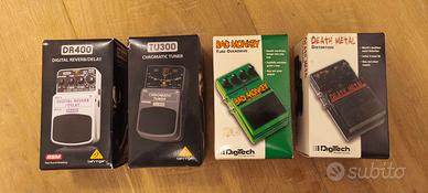 Pedale effeti per chitarra 