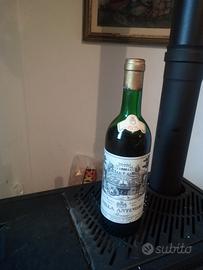 bottiglia vino chianti Antinori 1971