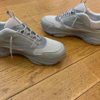 Scarpe Dior B22 Uomo - Taglia 45 - Grigio Chiaro