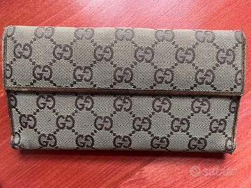 Portafoglio lungo biford, da donna, marca GUCCI