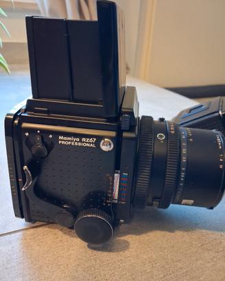 FotoFotocamera mamiya rz67 obiettivo 66mm + obiett