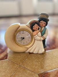 Orologio da tavolo THUN originale con sposi