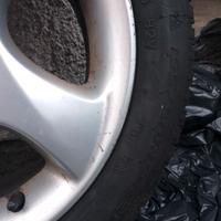N.4 gomme 195/50 R15 quattro stagioni con cerchio