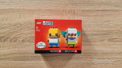 Lego BrickHeadz Homer Simpson & Krusty the clown