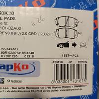 Pastiglie freno anteriori per Kia e Hyundai