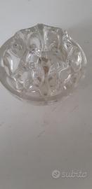 Porta candele in vetro