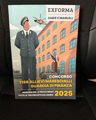 Libro teoria concorsi allievi marescialli GdF