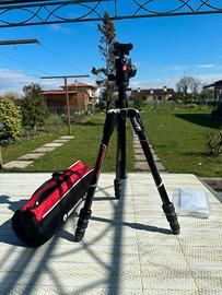 Cavalletto in carbonio manfrotto