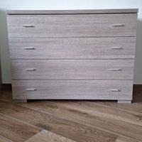 Cassettiera Effetto Legno 107*45*87,5