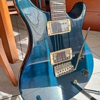 PRS Guitars Santana SE blu traslucida made Corea