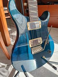 PRS Guitars Santana SE blu traslucida made Corea