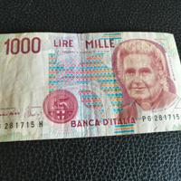 1000 Lire Carta Repubblica Italiana ( 2)