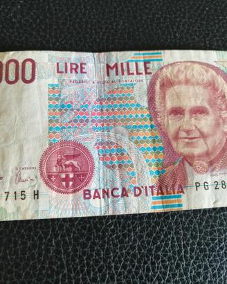 1000 Lire Carta Repubblica Italiana ( 2)
