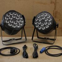 Par Led 18x18w RGBWAUV dmx full color