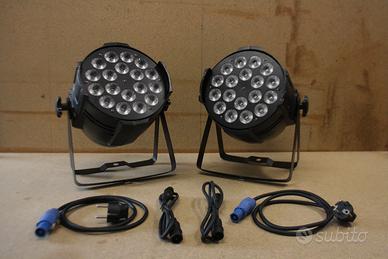 Par Led 18x18w RGBWAUV dmx full color