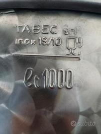 Contenitore inox fiore 1000 LT vino 