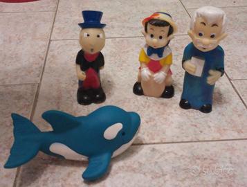 Pupazzi di gomma vintage