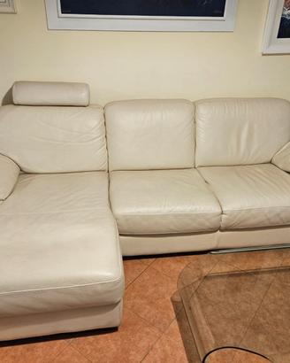 Divano in pelle  Nicoline