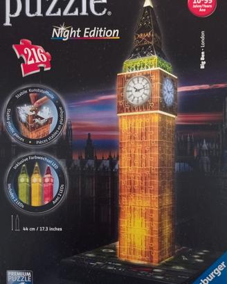 Puzzle 3D Ravensburger - Night Edition BIG BEN