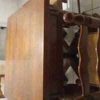 tavolo a libro in legno massello