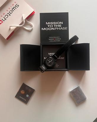 Omega swatch Mission to the moonphase