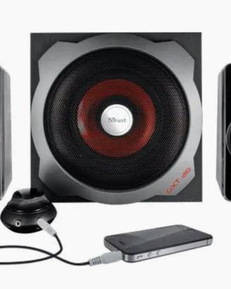 Trust Casse per PC 2.1 con Subwoofer Potenza 60 Wa