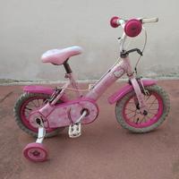 Bici Hello Kitty con Rotelle e Cestino 